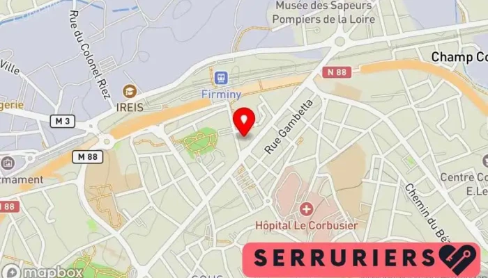 Kps Pose -    Kevin Votre Serrurier Carte - Firminy