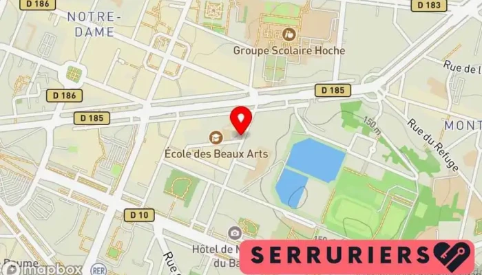 carte de LC SERRURERIE - remplacement de serrure et dépannage en urgence à Versailles Serrurier à Versailles