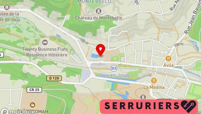 carte de Le Bottier de Jouy Cordonnier, Service de reproduction de clés à Jouy-en-Josas