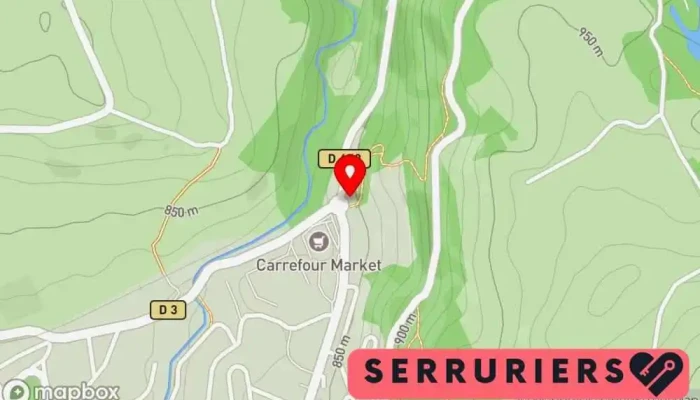 Lours Fs Serrurerie Carte - Riom-ès-montagnes