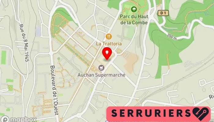 Menuisier Services 69 -  Carte - Sathonay-camp
