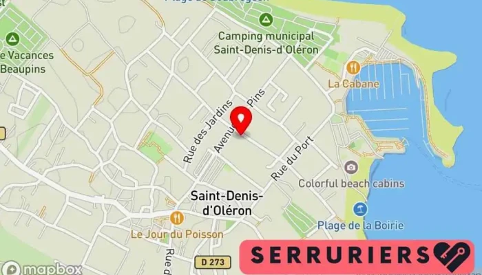 carte de Metal Tres Fous Siège social à Saint-Denis-d'Oléron