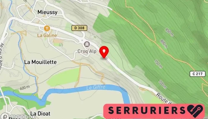 Metallerie Coudurier Carte - Mieussy
