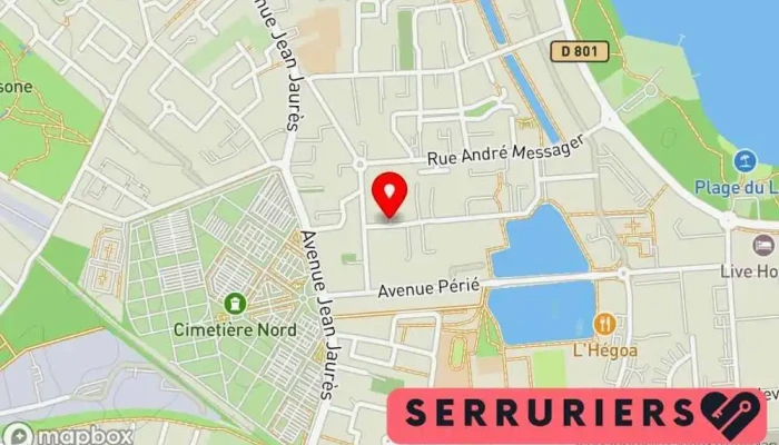 carte de Metallerie Serrurerie Ronteix Atelier de métallerie à Bruges