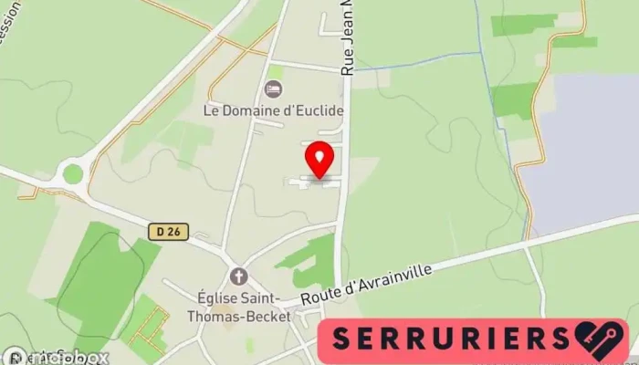 carte de METALSYS - Serrurerie Métallerie 91 Atelier de métallerie, Menuisier à Boissy-sous-Saint-Yon
