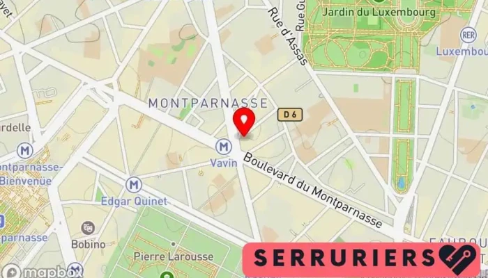 My Serrurerie -  Carte - Paris