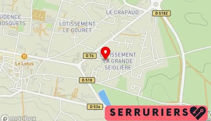 Nord Isere Carte - Heyrieux