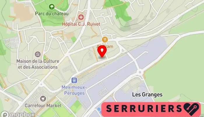 Open Me Serrurerie -  Carte - Meximieux