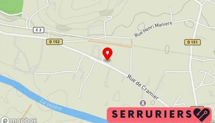carte de Peseyre Entrepreneur spécialisé dans les clôtures à Saint-Pantaléon-de-Larche