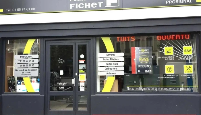 Point Fort Fichet -    Depannage Serrurier Paris 16   Pro Signal Exterieur - Paris