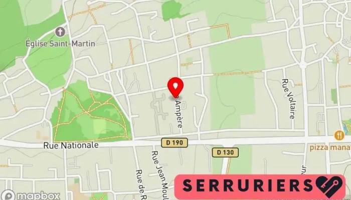 carte de Pro Tech Door Serrurerie Serrurier, Service de serrurerie d'urgence à Gargenville
