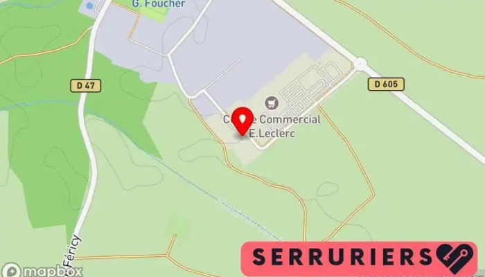 carte de Projets Montage Assistance (PMA) Serrurier à Le Châtelet-en-Brie