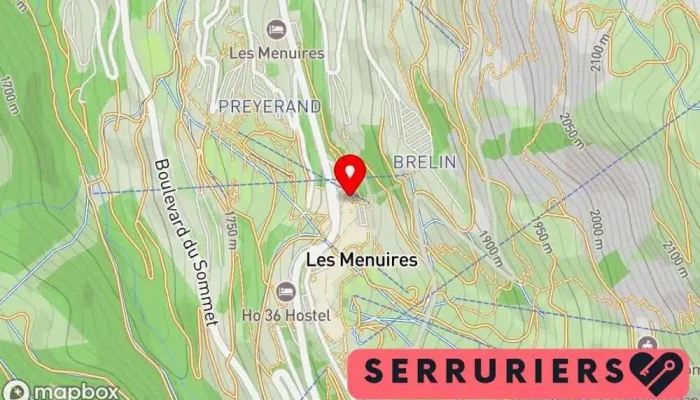 Quincaillerie Des Menuires Mcd Solutions Carte - Les Belleville