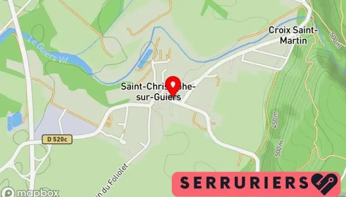 R3pa -  Carte - Saint-christophe-sur-guiers