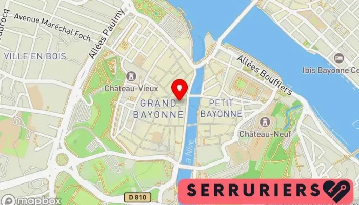 carte de Reproduction De Clés Serrurier à Bayonne