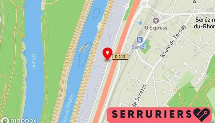 Resotainer -    Garde Meubles A Lyon Sud Serezin Carte - Sérézin-du-rhône