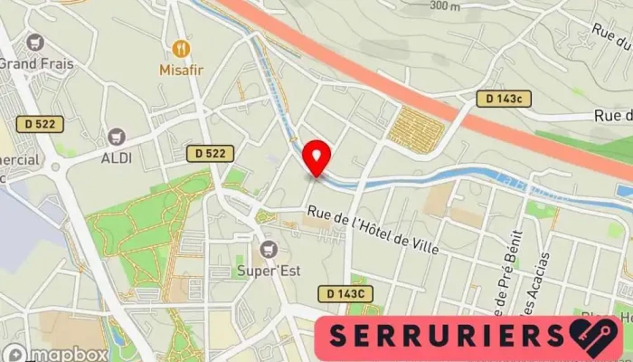 Revenu Dominique Sarl -  Carte - Bourgoin-jallieu