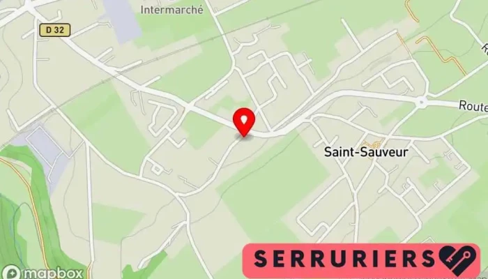 Rmts -  Carte - Saint-sauveur