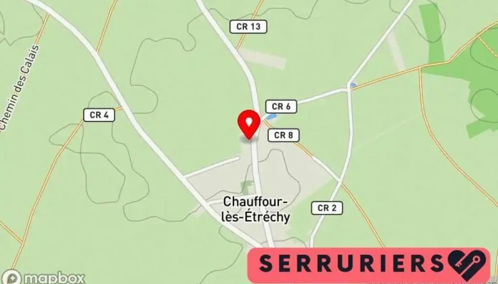 carte de Saintard Fermetures Serrurier, Fenêtre en aluminium, Artisanat à Chauffour-lès-Étréchy