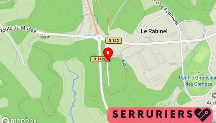 carte de SARL GOURINEL METALLERIE Serrurier, Atelier de métallerie à Égletons