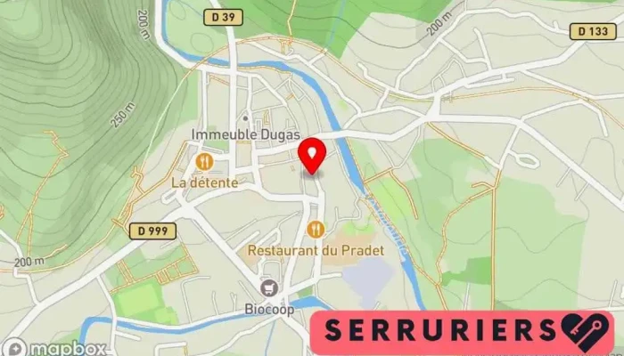 carte de SARL PELENC FRERES Producteur de ferronnerie industrielle, Serrurier à Saint-Hippolyte-du-Fort