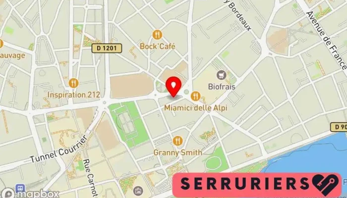 Securitech Portes Blindees Serrurier A Annecy Carte - Annecy