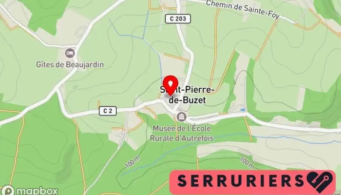carte de Sella Ferronnerie Metallerie Forgeron à Saint-Pierre-de-Buzet