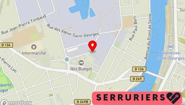 Semefer -  Carte - Villeneuve-le-roi