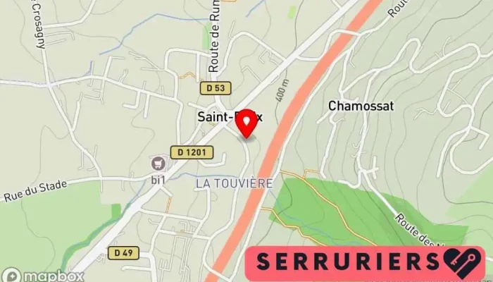 Serrurelec 74 Carte - Saint-félix
