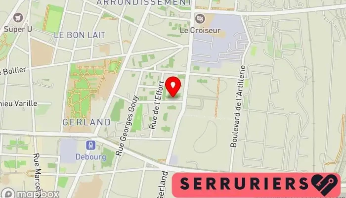 Serrurepro Carte - Lyon