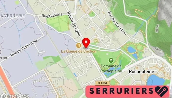 Serrurerie Chartreuse -  Carte - Saint-égrève