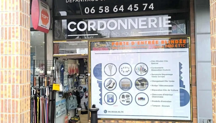 Serrurerie Ensar Depannageporte Blindeecle Minutescordonnerie Exterieur - Verrières-le-buisson