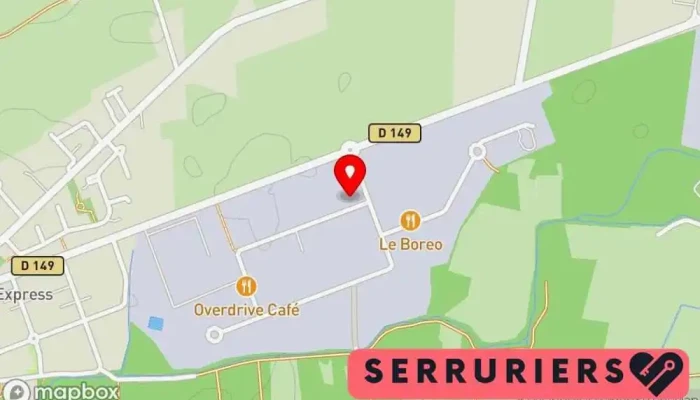 carte de Serrurerie Industrielle Stefan Serrurier à Saint-Symphorien-d'Ozon