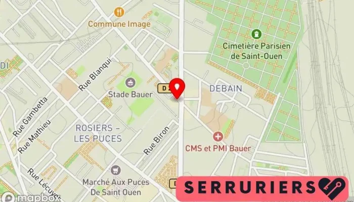 Serrurerie Jm -  Carte - Saint-ouen-sur-seine
