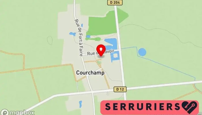 carte de Serrurerie Métallerie du Provinois Atelier de métallerie à Courchamp