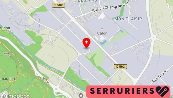 Serrurerie R Durieux Carte - Pont-évêque