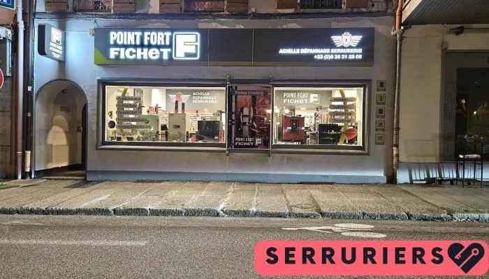 Serrurier Achille Depannage Installation Et Vente De Coffre Fort Exterieur - Sallanches