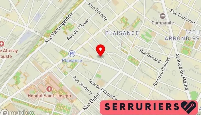 carte de Serrurier Expert Sûreté Service de serrurerie d'urgence, Serrurier à Paris