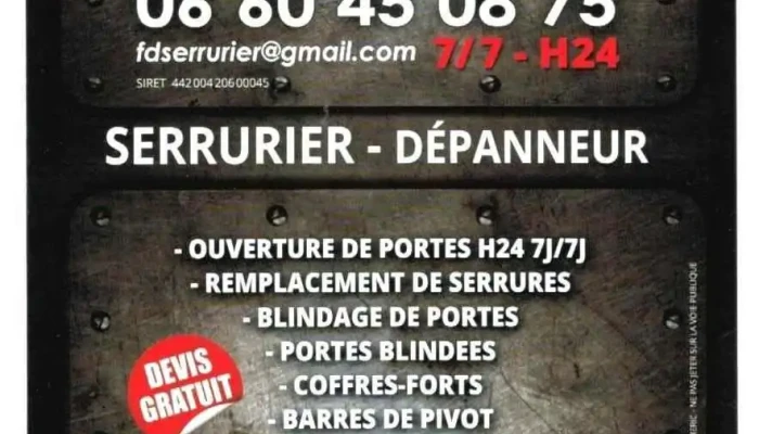 Serrurier Fd Serrurier Depanneur -  Photos Du Proprietaire - Trébons