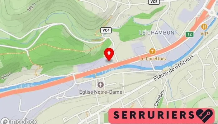 Servial -  Carte - Lorette