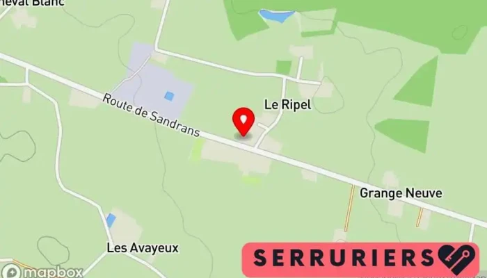 Sfb Serrurerie Metallerie Depannage Carte - Saint-trivier-sur-moignans