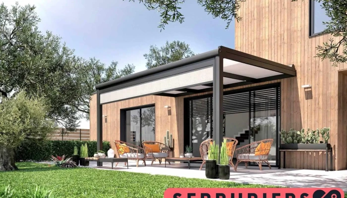Sm Menuiserie : pergola Bioclimatique,véranda, store banne , carport , portail ect... - 1 Rue De Bruxelles