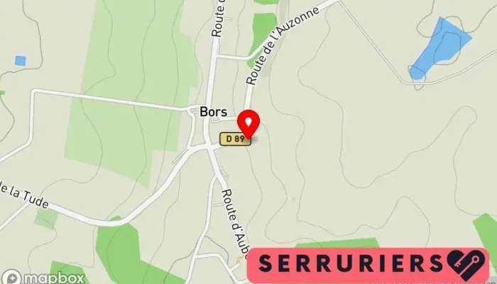 carte de Smpz Dupont Serrurier à Bors