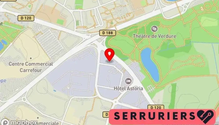 carte de SPEED INTER SAS - Serrurier en Île-de-France Serrurier, Plombier, Vitrier à Massy
