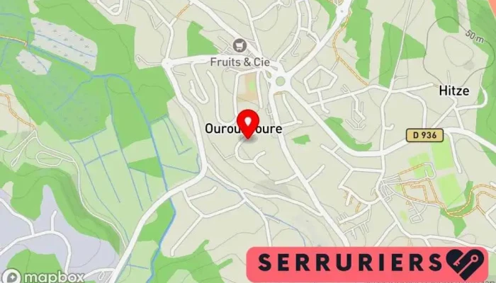 carte de SVM Serrurerie-Vitrerie Vitrier, Serrurier à Saint-Pierre-d'Irube