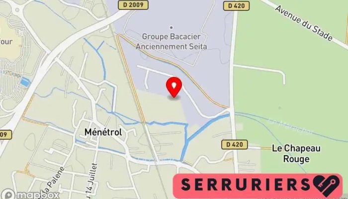 Thierry Chervalier -  Carte - Ménétrol