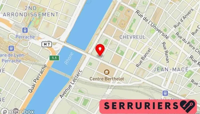 Tramtech Services -  Carte - Lyon