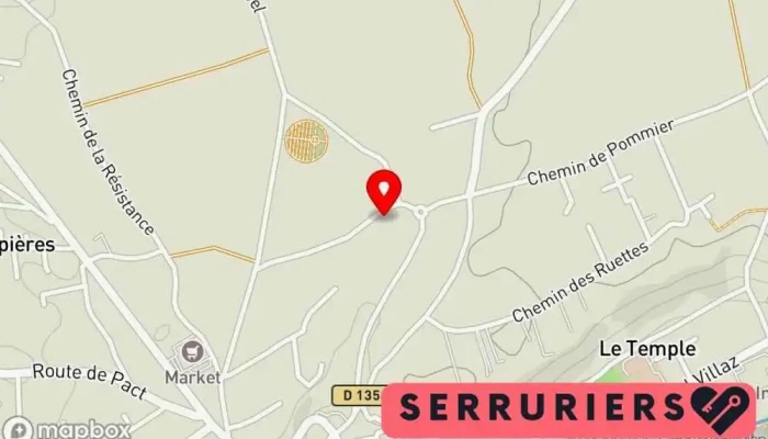 Trillat Sarl -  Carte - Beaurepaire