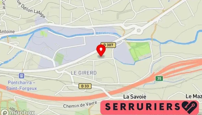 Vindry Metallerie Carte - Vindry-sur-turdine