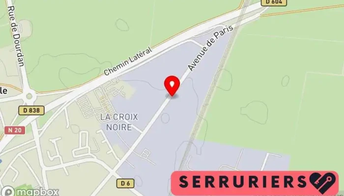 carte de Volubilis Serrurier à Angerville